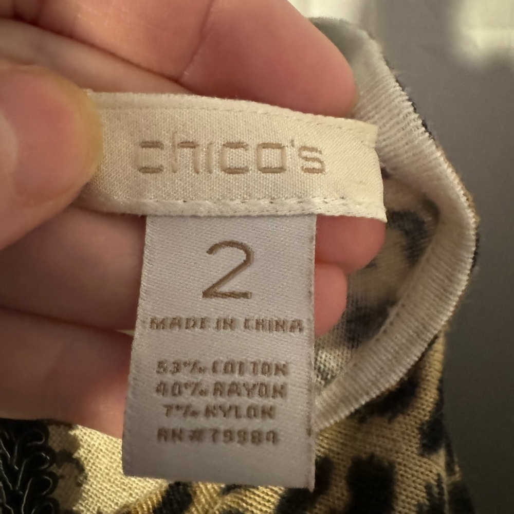 Chicos leopard sweater - Picture 2 of 2